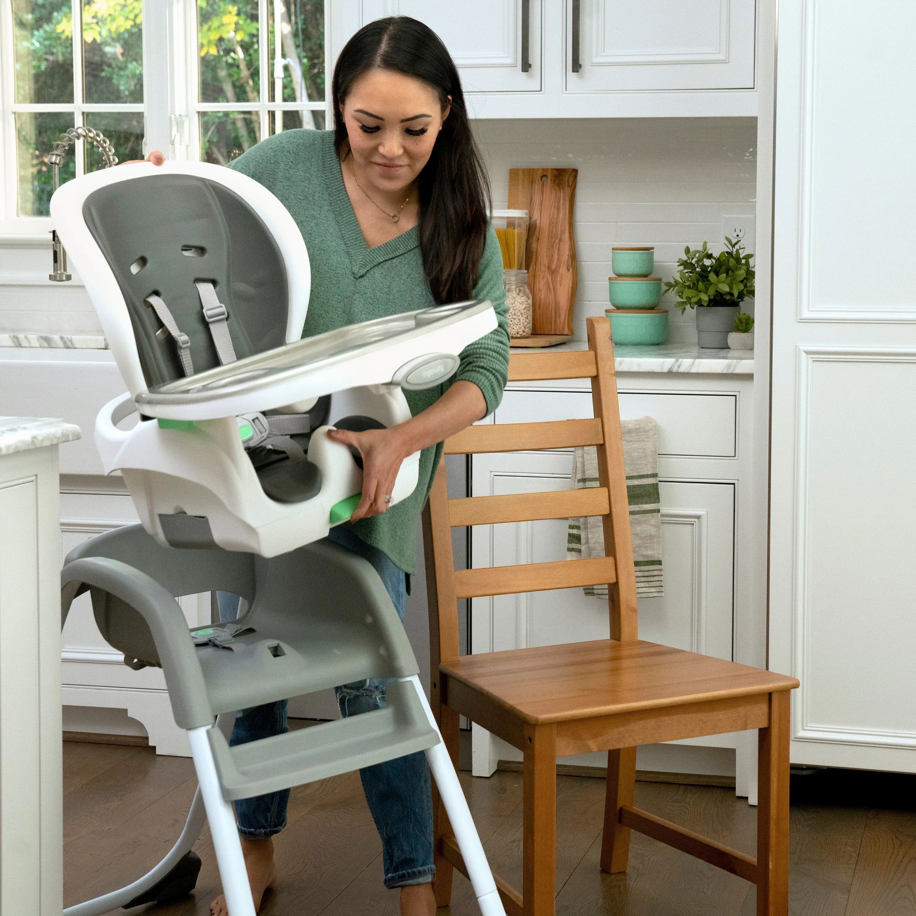 Ingenuity Full Course SmartClean 6-in-1 High Chair  Slate