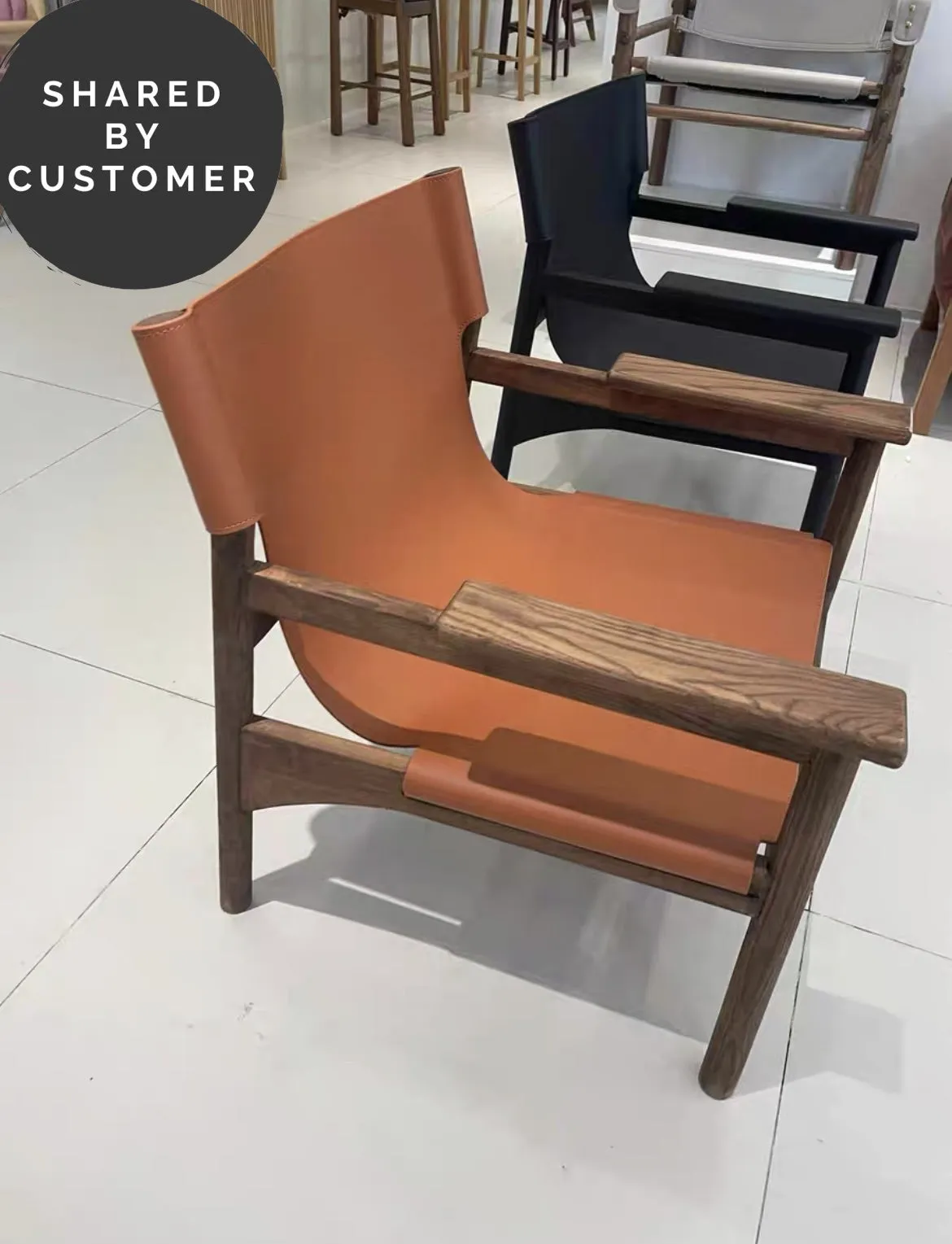 Contemporary Kinto Modern Safari Lounge Chair - Stylish and Comfortable Design