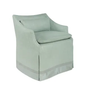 Lee Industries C5203-01C Slipcovered low back campaign Chair