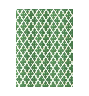 Les Ottomans Green Pattern Tablecloth