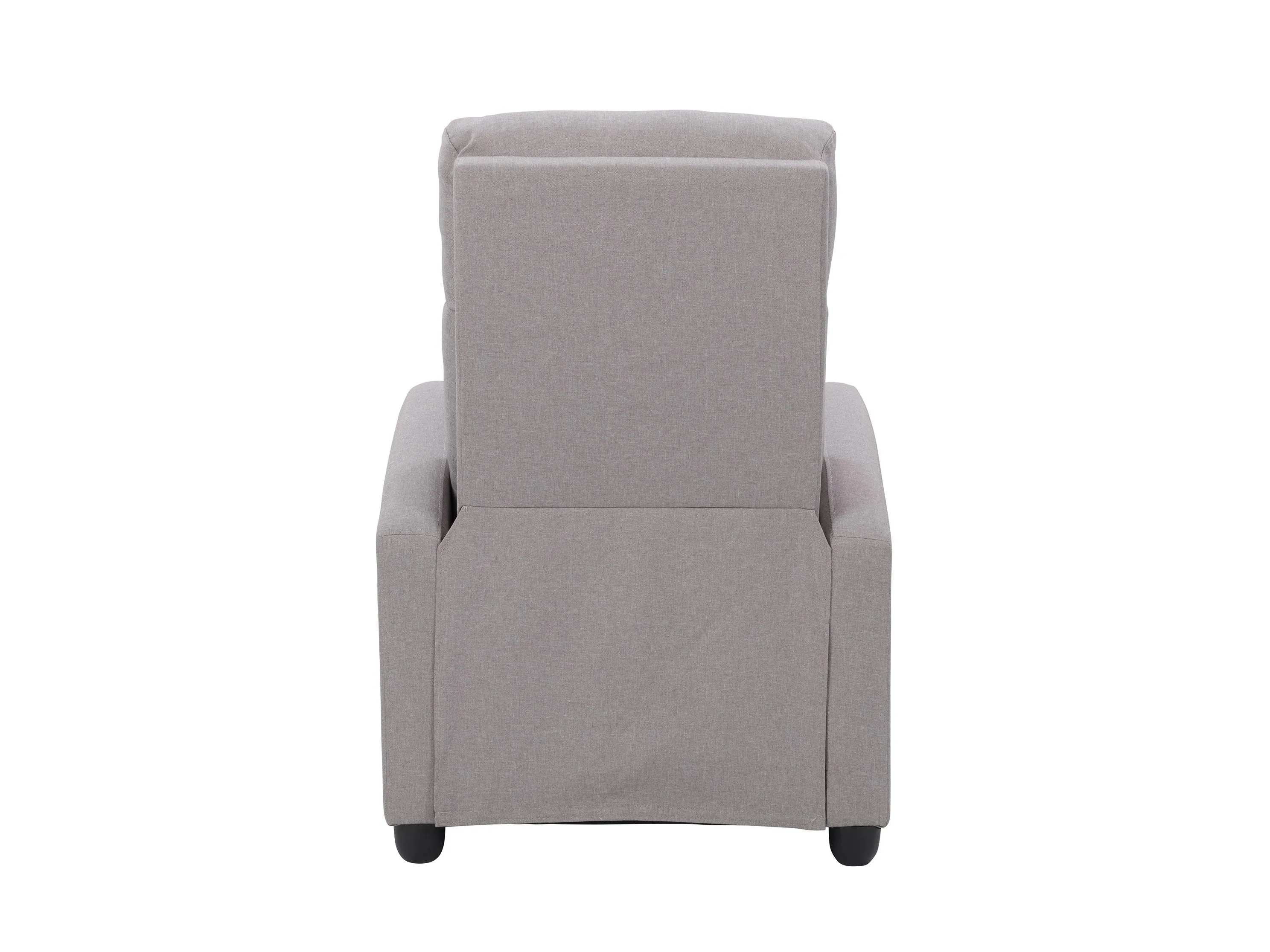 Light Grey Push Back Recliner