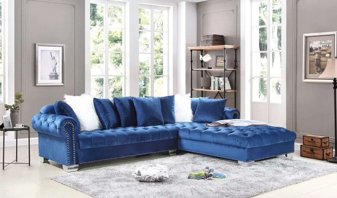 London -  Velvet (Oversize) Sectional