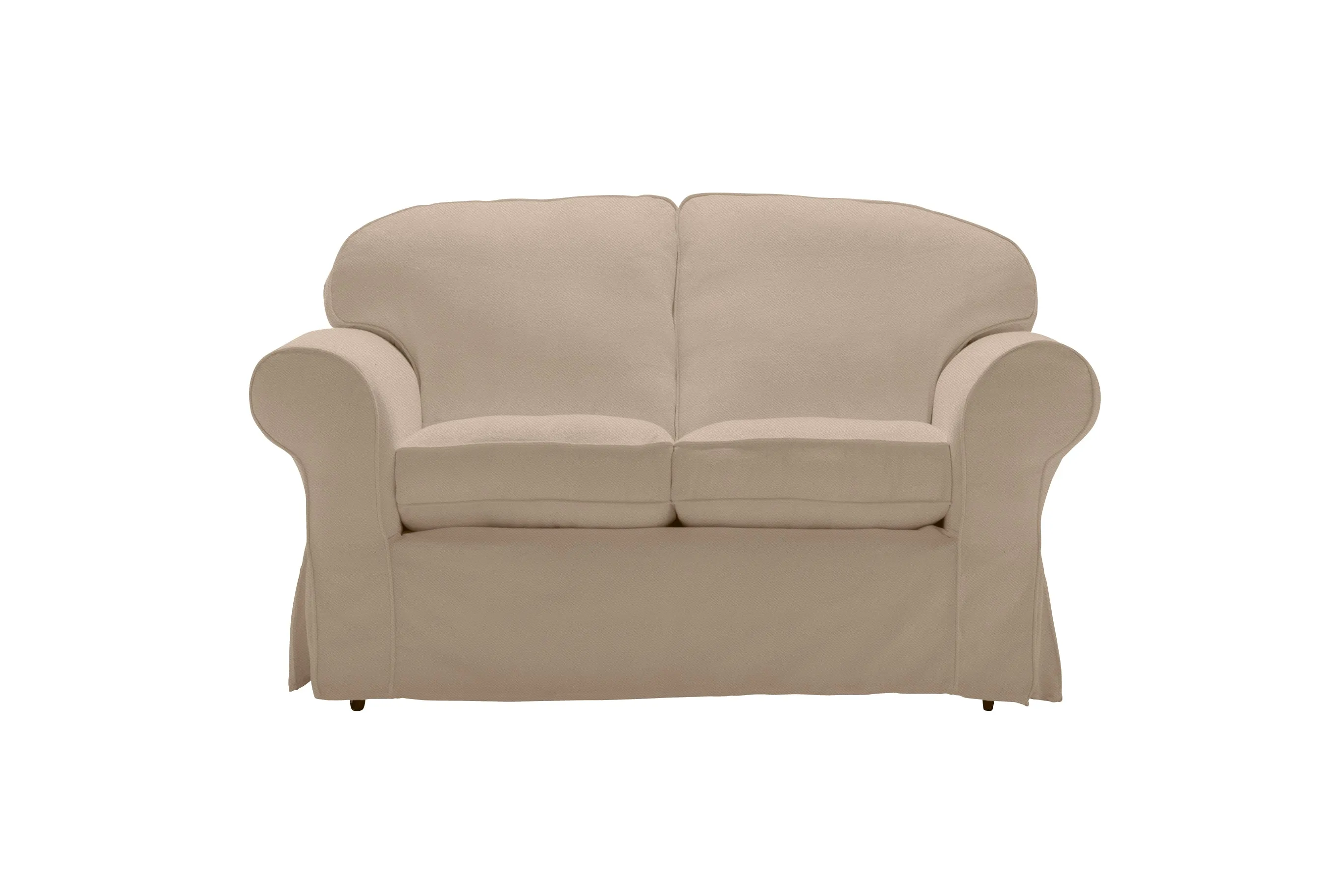 Madrid | 2 Seater Extra Loose Cover | Miami Oatmeal