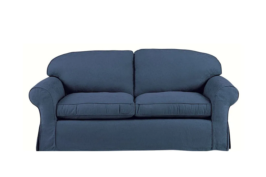 Madrid | 3 Seater Extra Loose Cover | Kingston Dark Blue