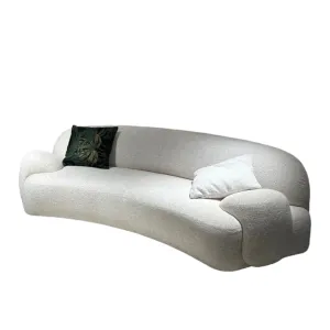 Maysen Performance Boucle Curve Sofa