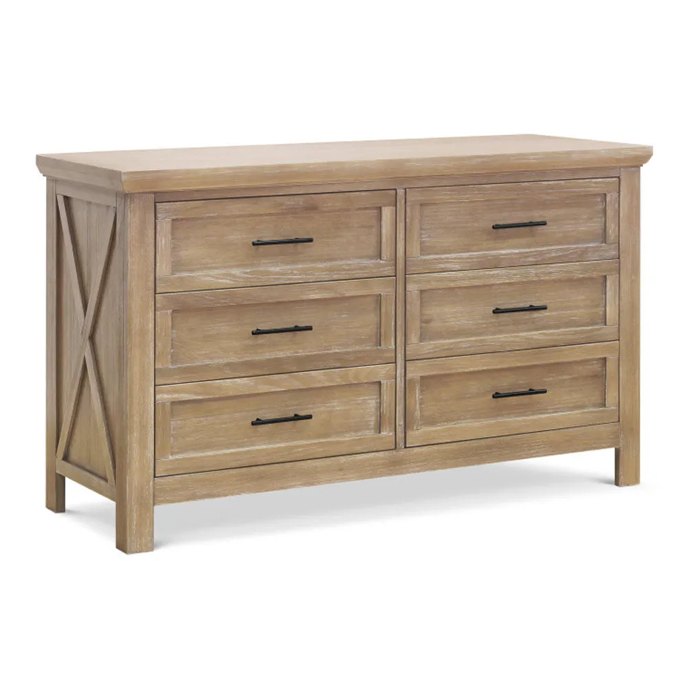 Monogram by Namesake Emory Farmhouse 6-Drawer Double Dresser