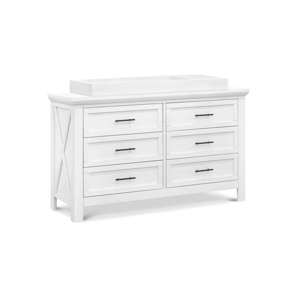 Monogram by Namesake Emory Farmhouse 6-Drawer Double Dresser