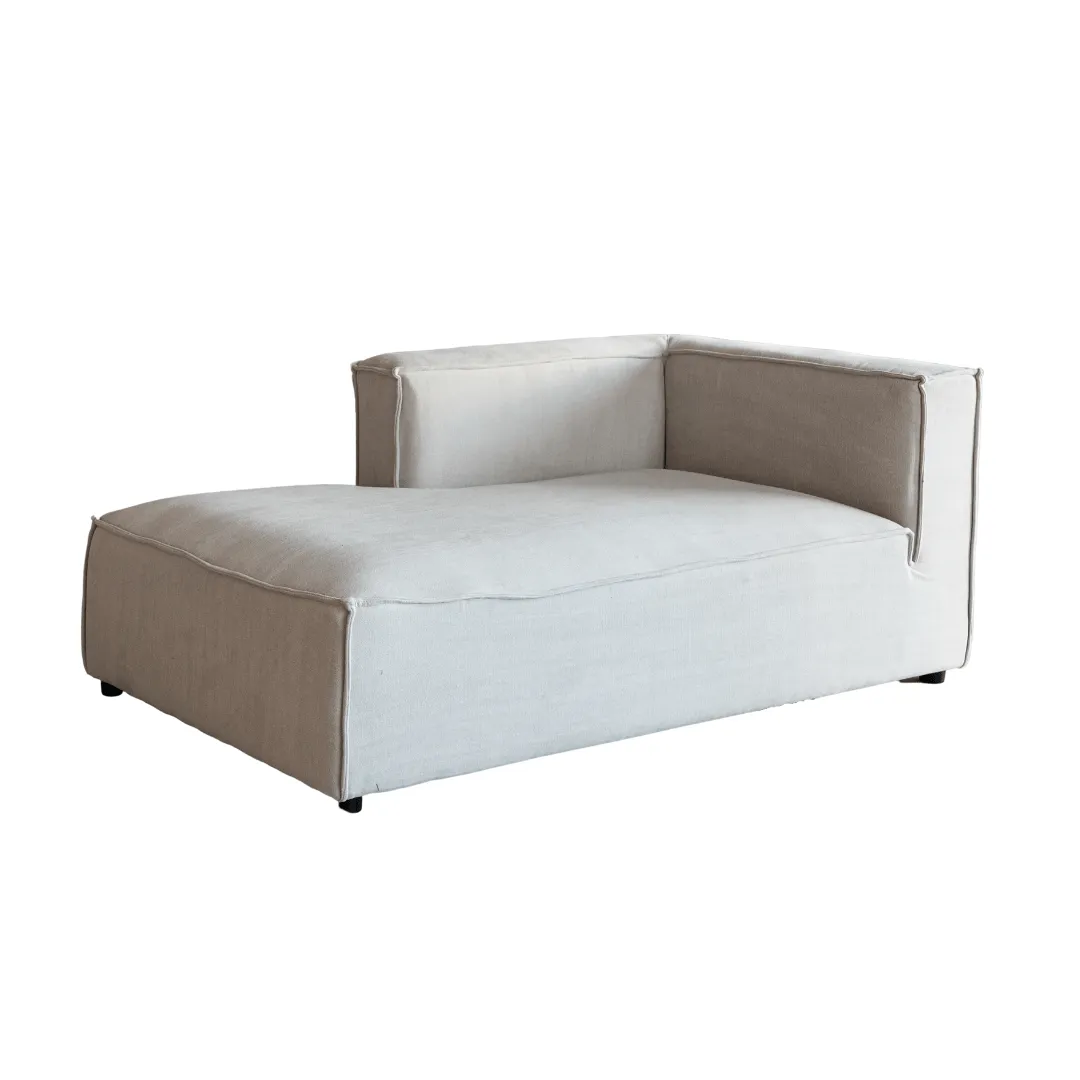 Mykonos Chaise Longue Left Unit | 100x170x70cm