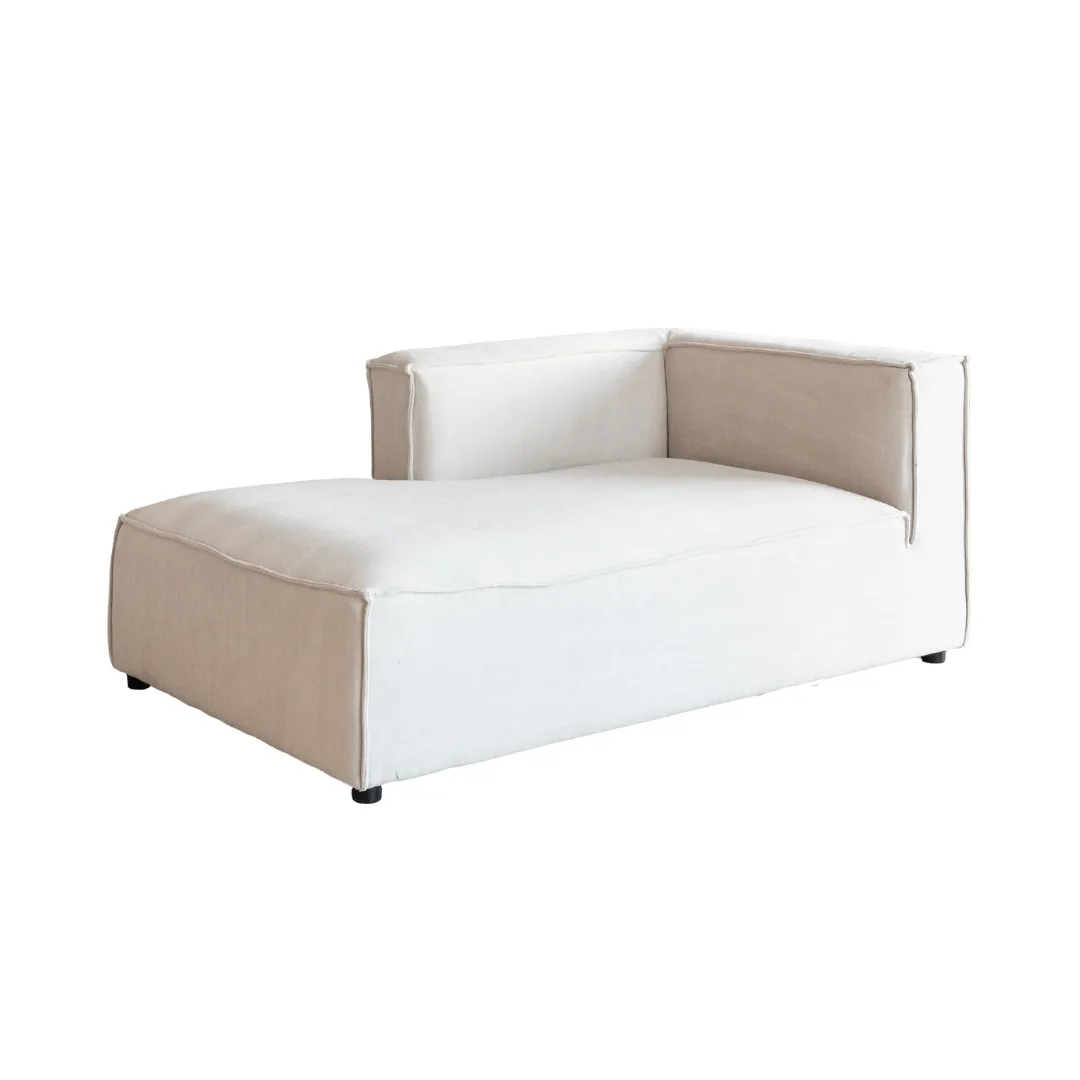 Mykonos Chaise Longue Left Unit | 100x170x70cm