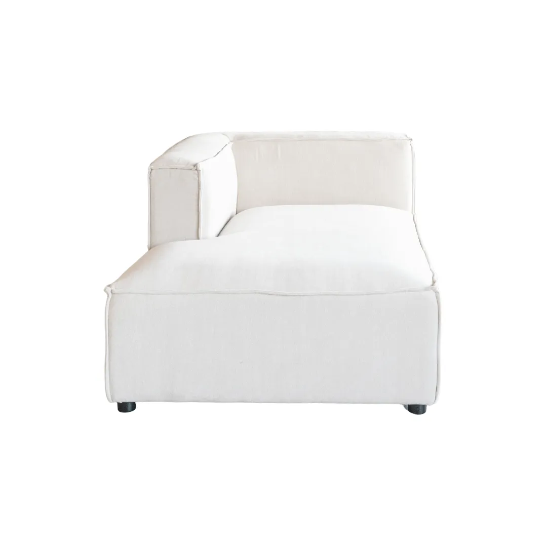 Mykonos Chaise Longue Left Unit | 100x170x70cm