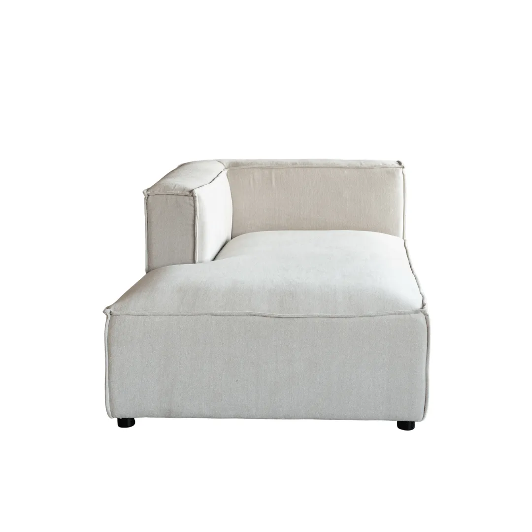 Mykonos Chaise Longue Left Unit | 100x170x70cm