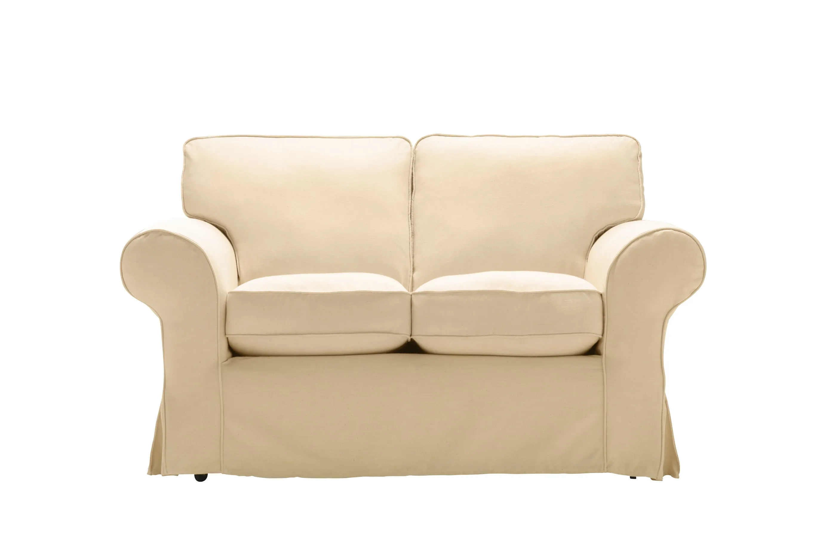 Newport | 2 Seater Extra Loose Cover | Capri Natural