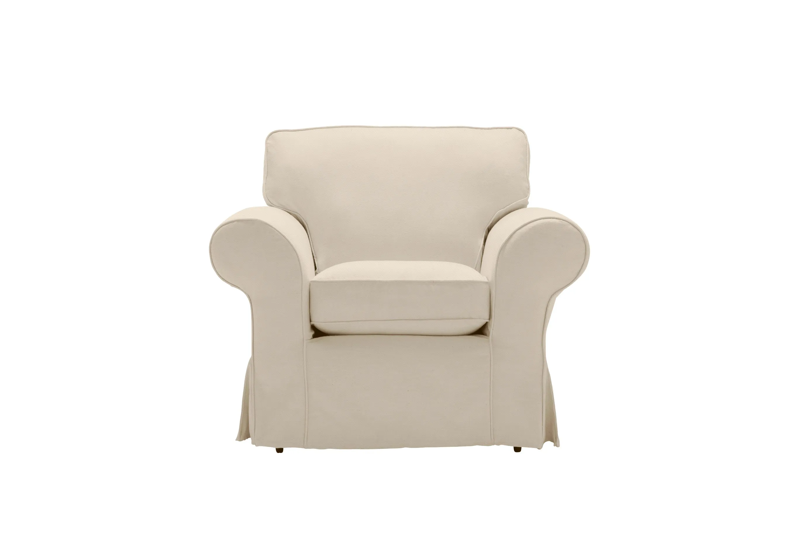 Newport | Armchair Extra Loose Cover | Miami Oyster