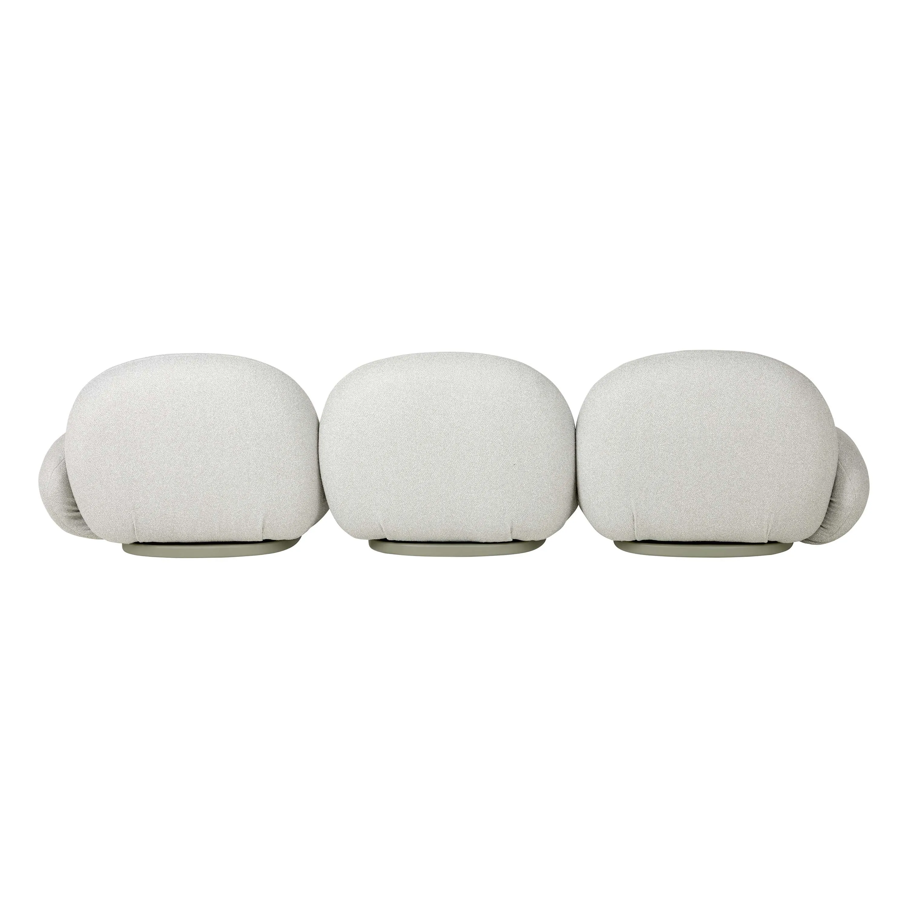 Pacha Outdoor Three-Seater Sofa With Armrests