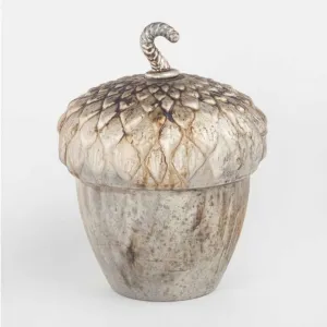 Regency International Burnt Champagne Acorn Pot With Lid