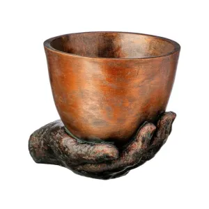 Regency International Resin Planter in Palm 7.5"