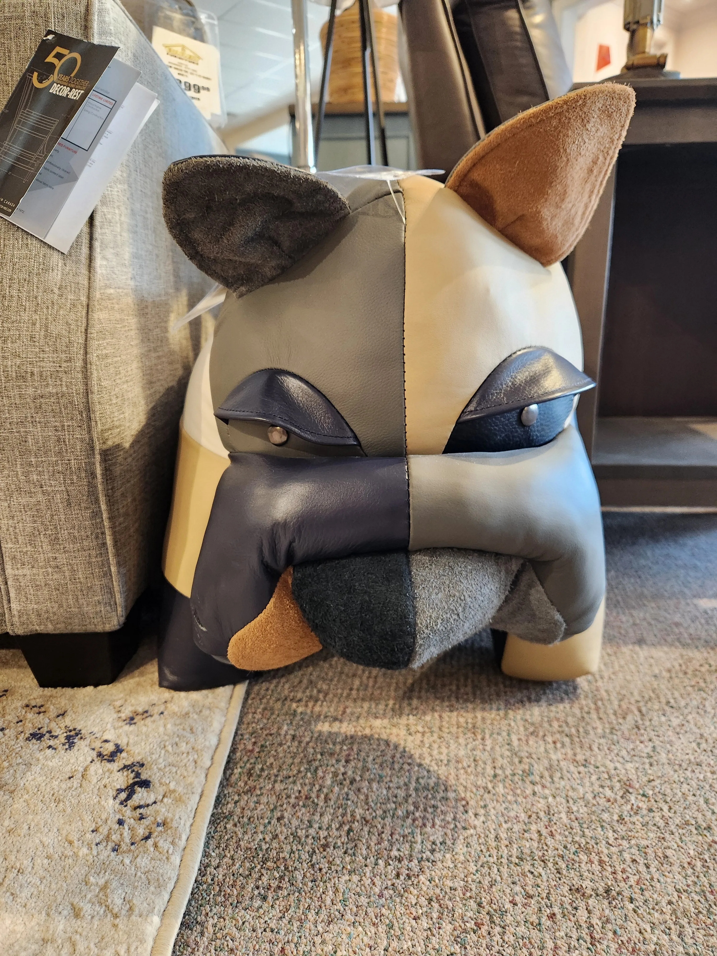 Reiner's Leather Animal Ottomans