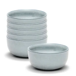 Relic Breakfast Bowls 14 x 7cm - Set of 6 - Blue