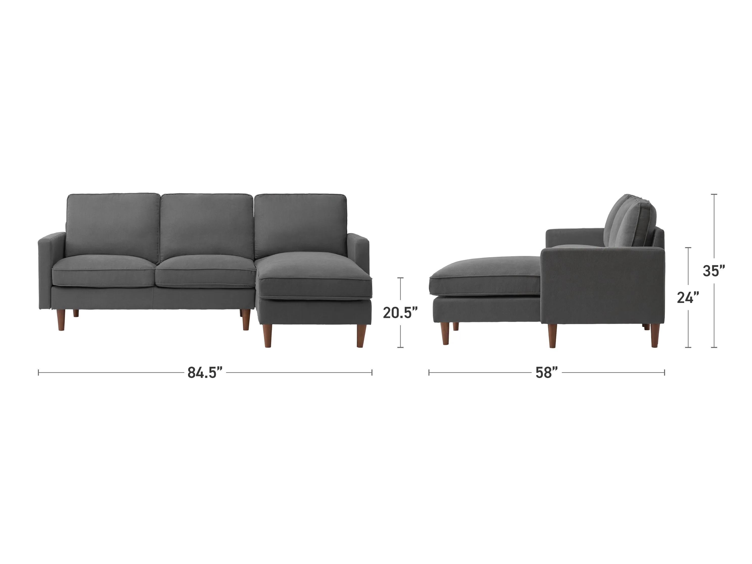 Reversible Sectional Sofa