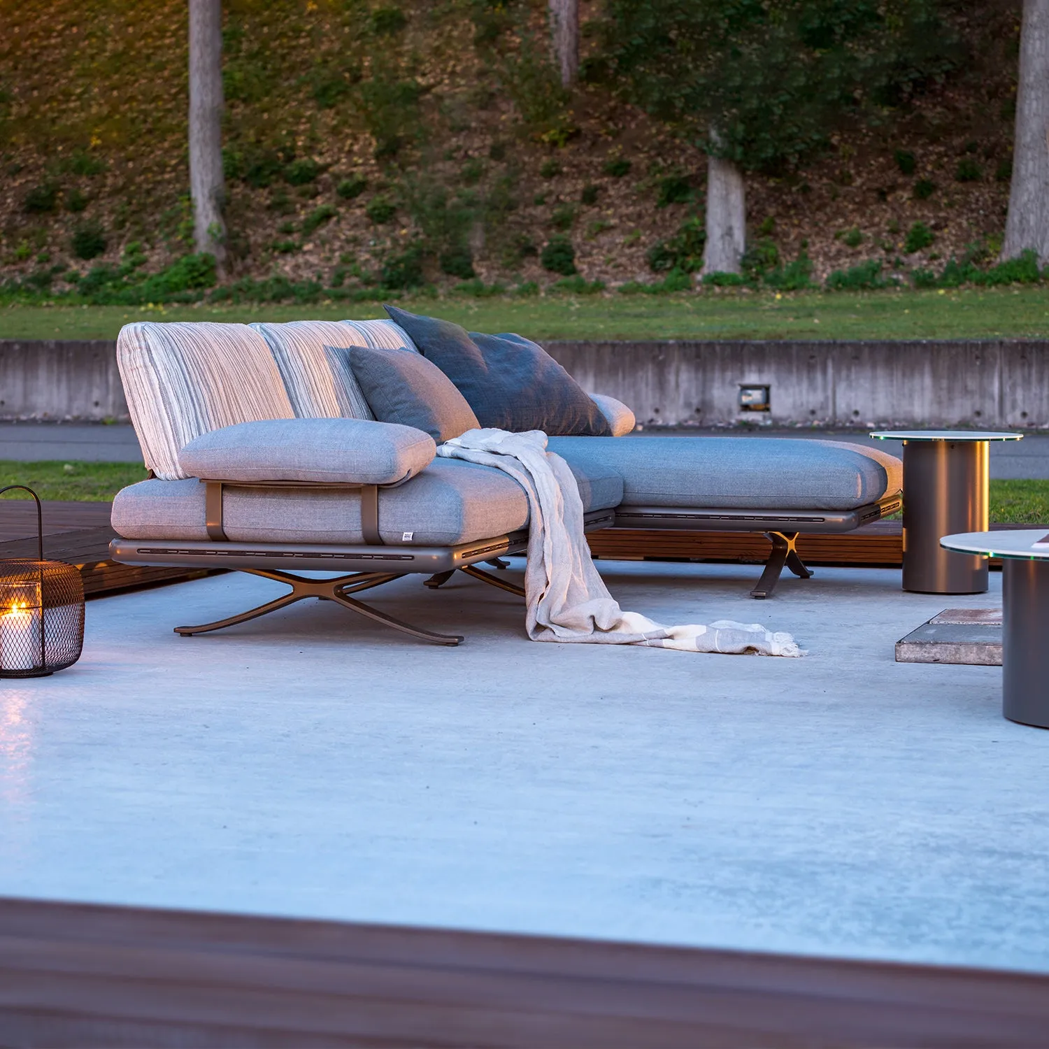 rolf benz | yoko 219 outdoor sofa | anthracite