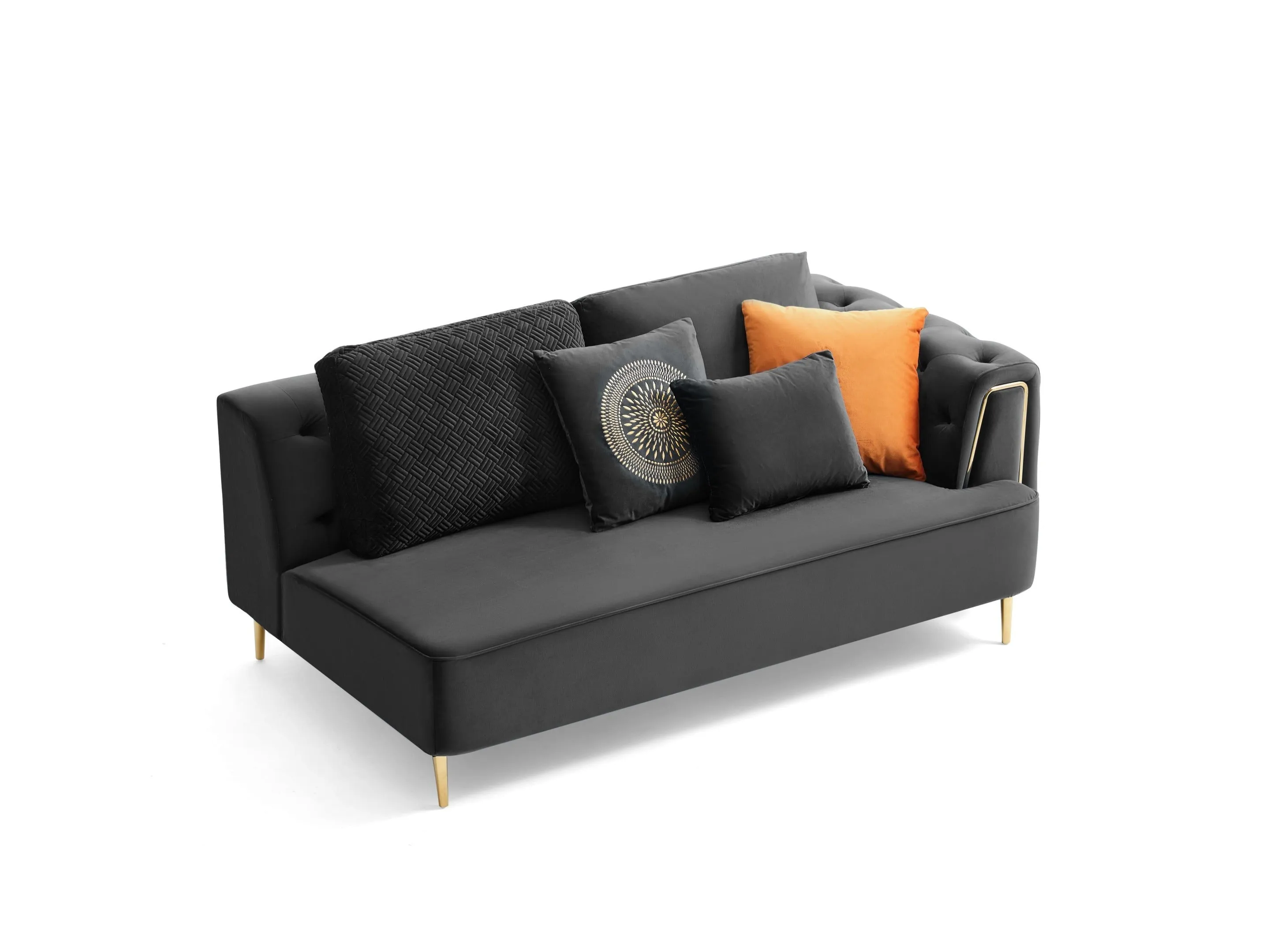 Rubeza Sofia 1 Seater/Corner/2 Seater - Black