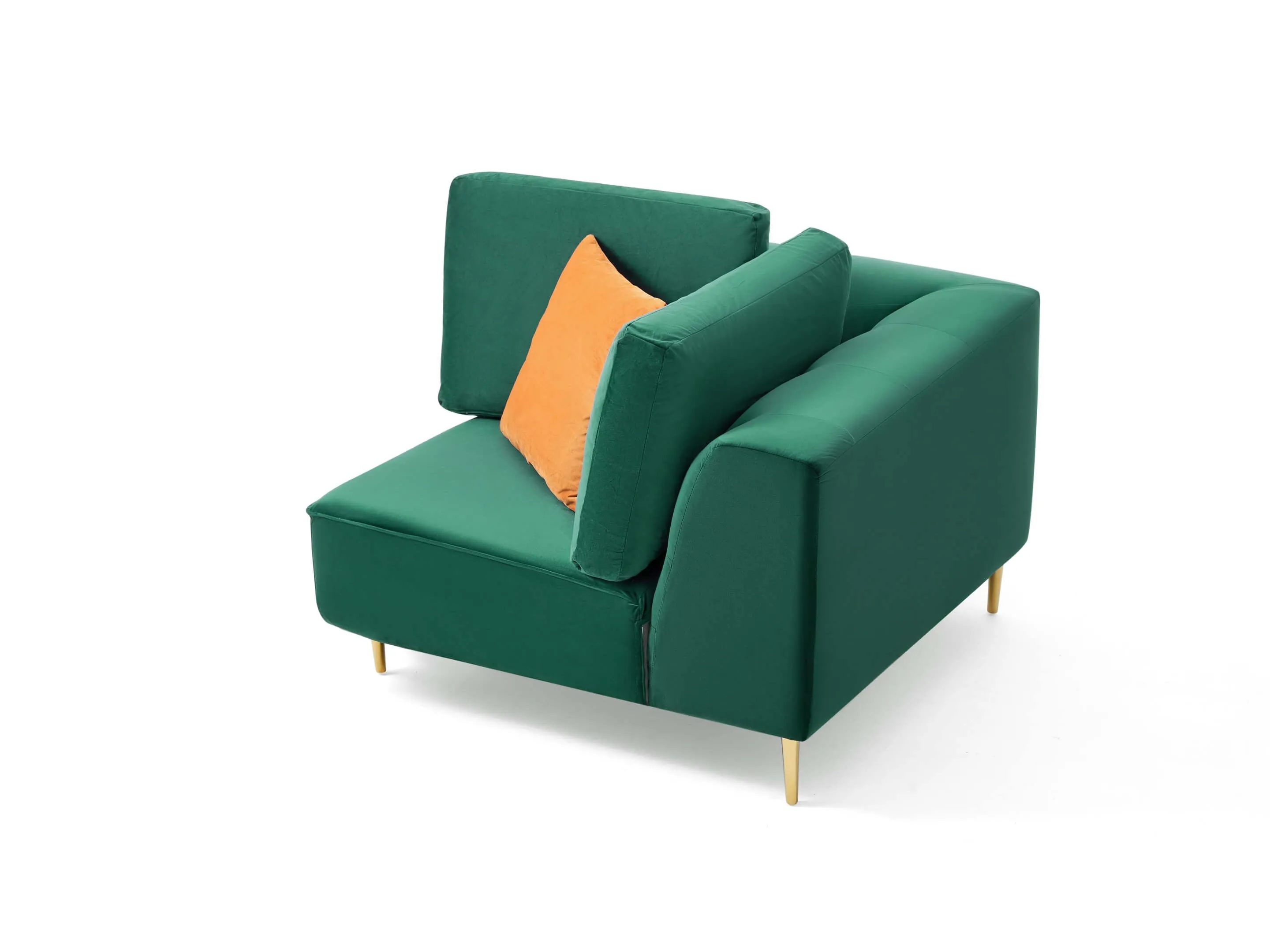 Rubeza Sofia 2 Seater/Corner/1 Seater - Emerald Green