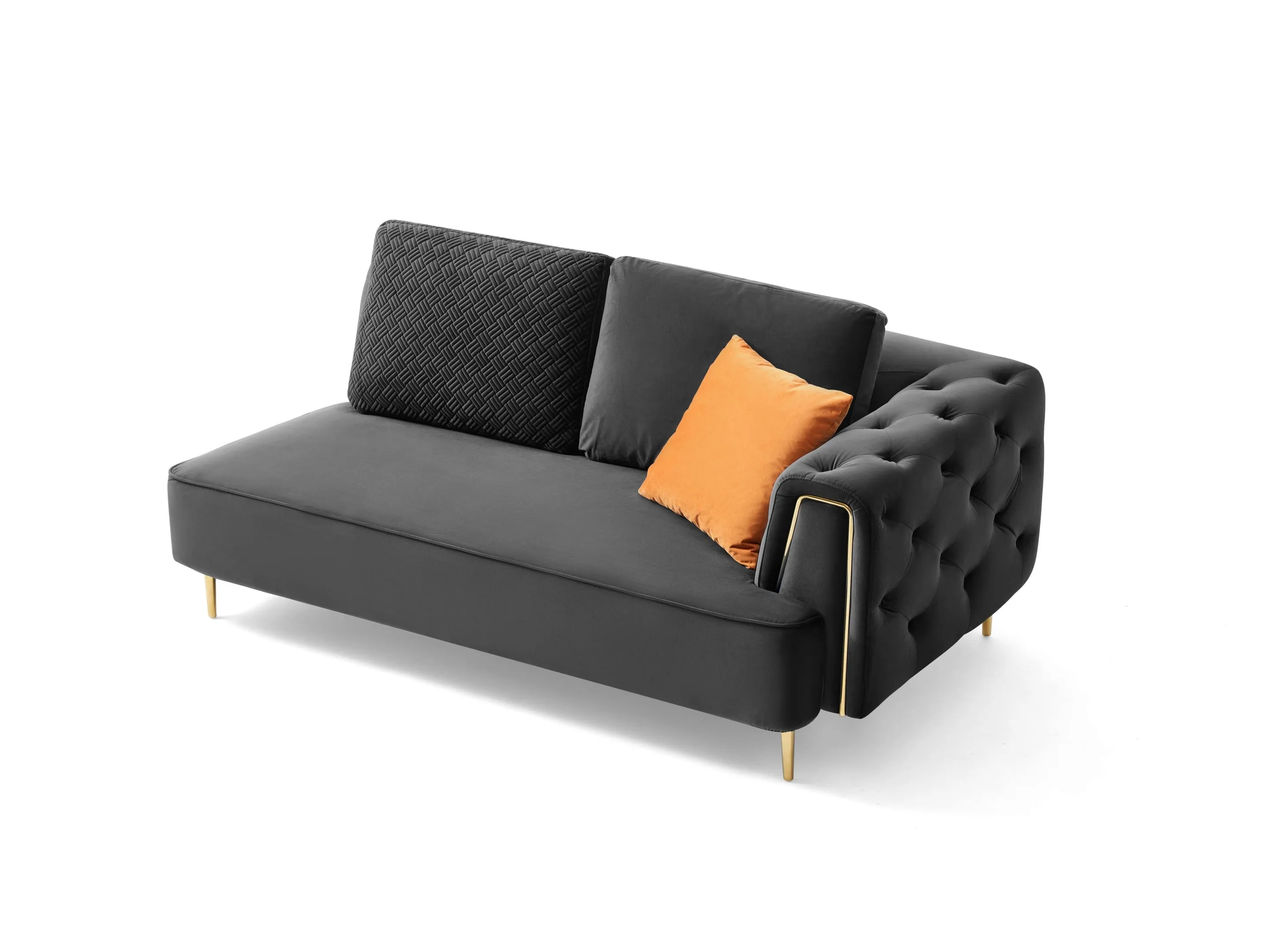 Rubeza Sofia 2 Seater/Corner/2 Seater - Black