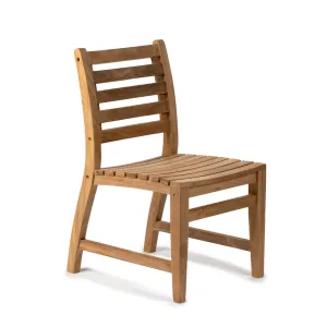 Sandhill Grade A Teak Dining Chair with Optional Arms