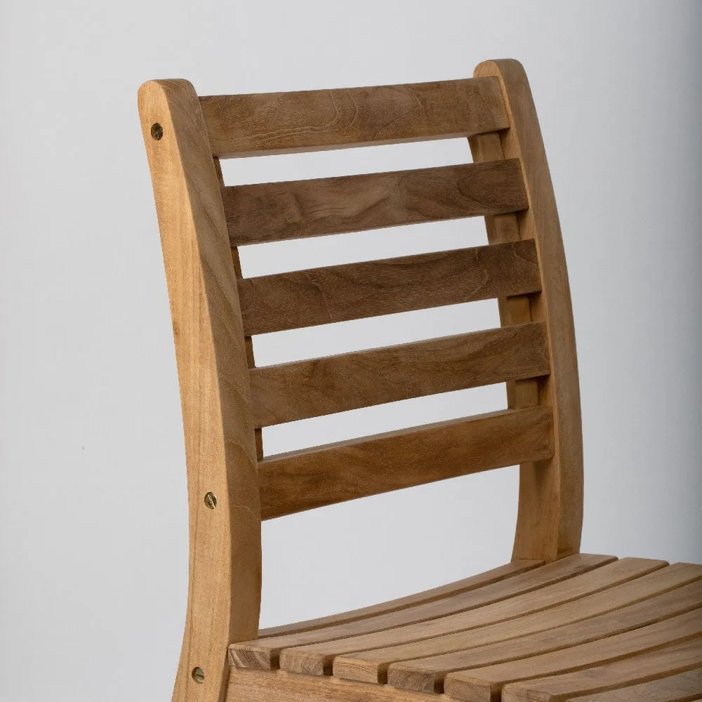 Sandhill Grade A Teak Dining Chair with Optional Arms