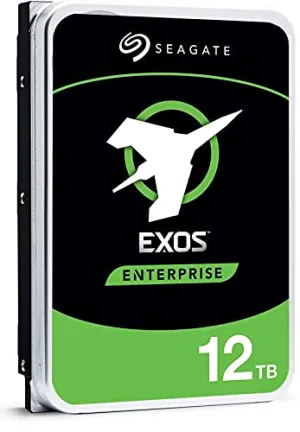 Seagate Exos X16 12TB 7200 RPM 512e/4Kn SATA 6Gb/s 256MB Cache 3.5-Inch Enterprise HDD (ST12000NM001G) - Manufacturer Recertified