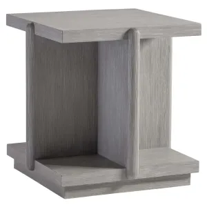 Sereno Square Side Table, Grigio