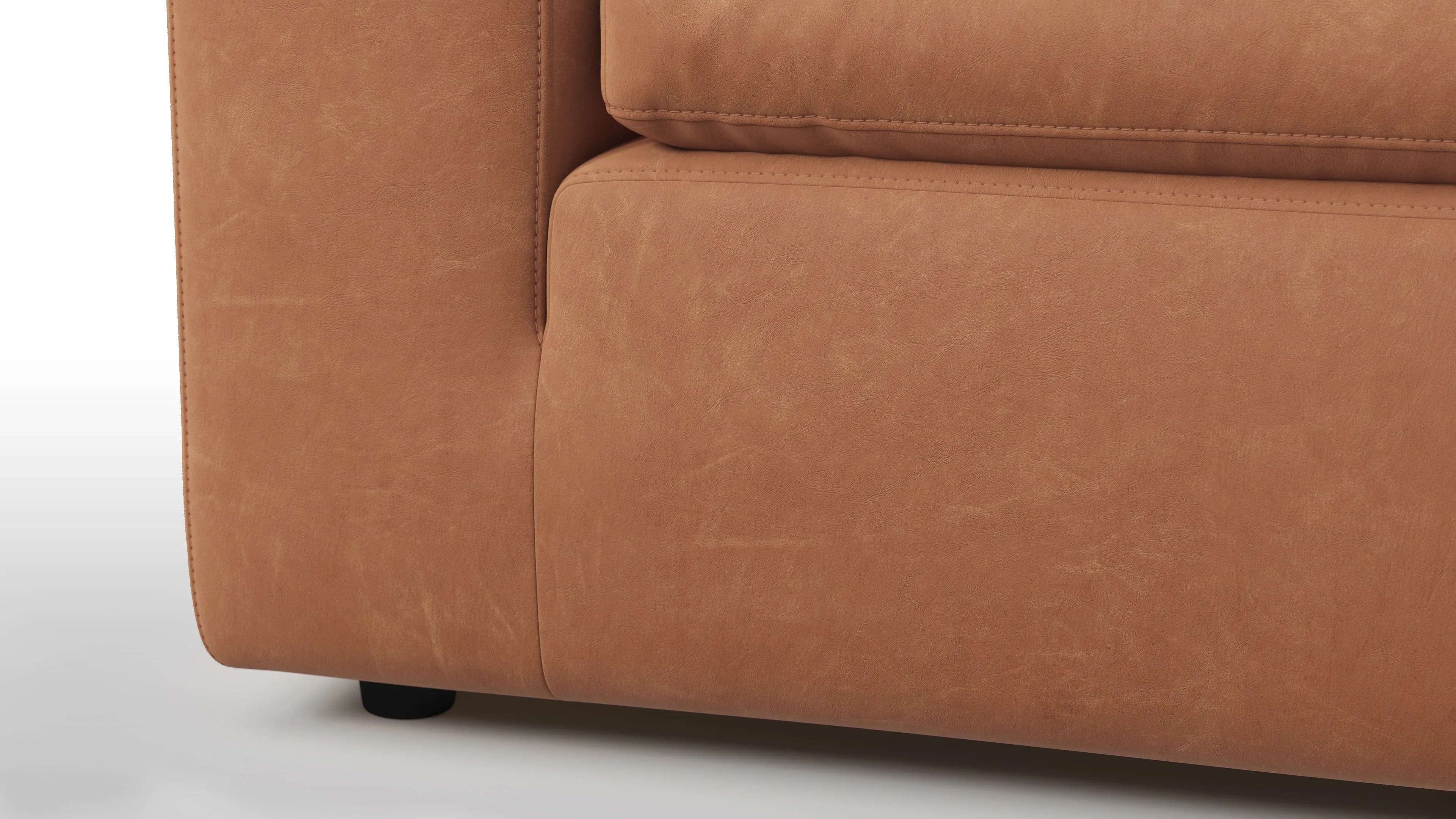 Sky - Sky Armchair, Tan Vegan Leather