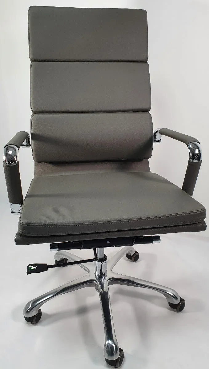 Soft Pad Style High Back Executive Office Chair Grey HB-A13SP-GR