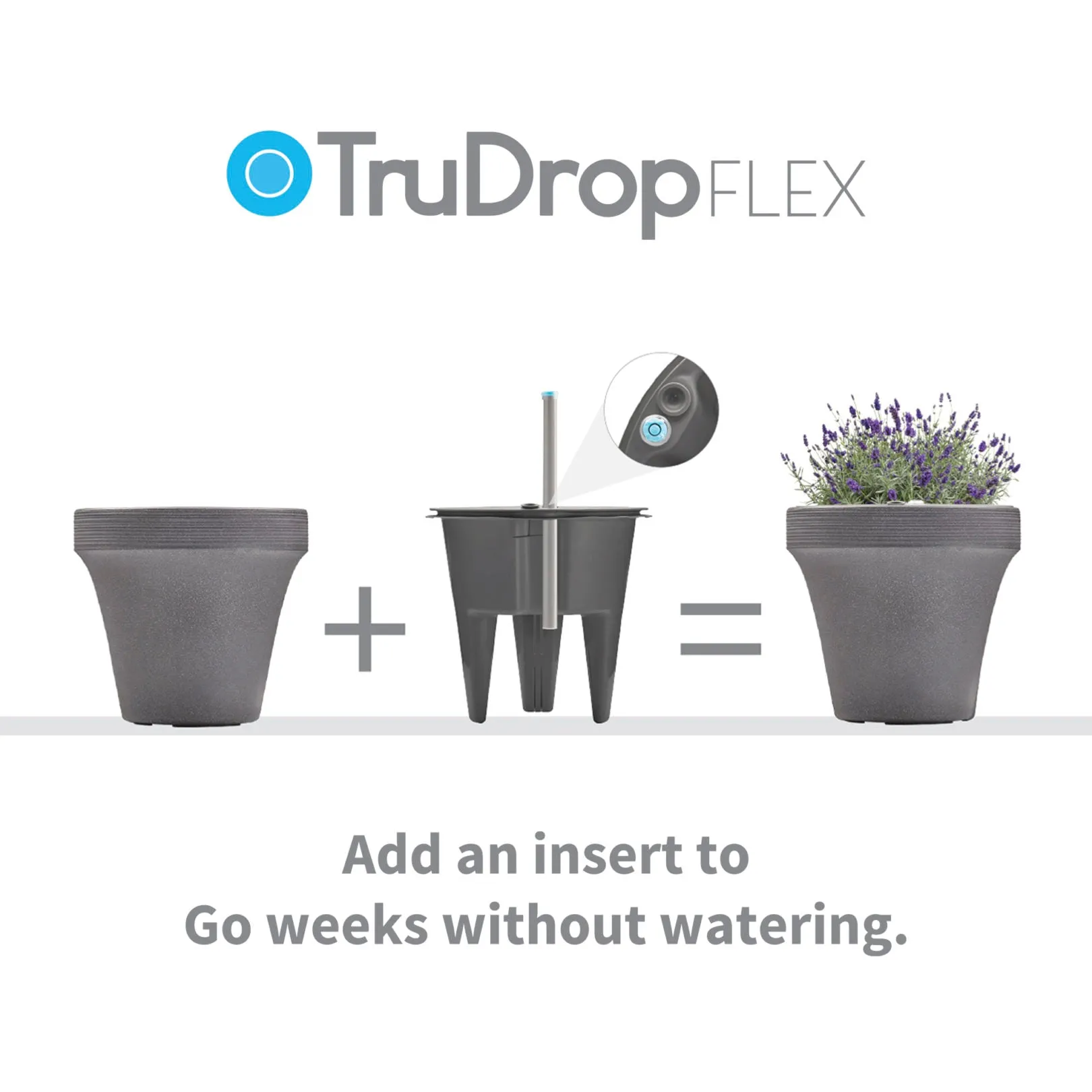 TruDrop Flex Self Watering Planter Inserts