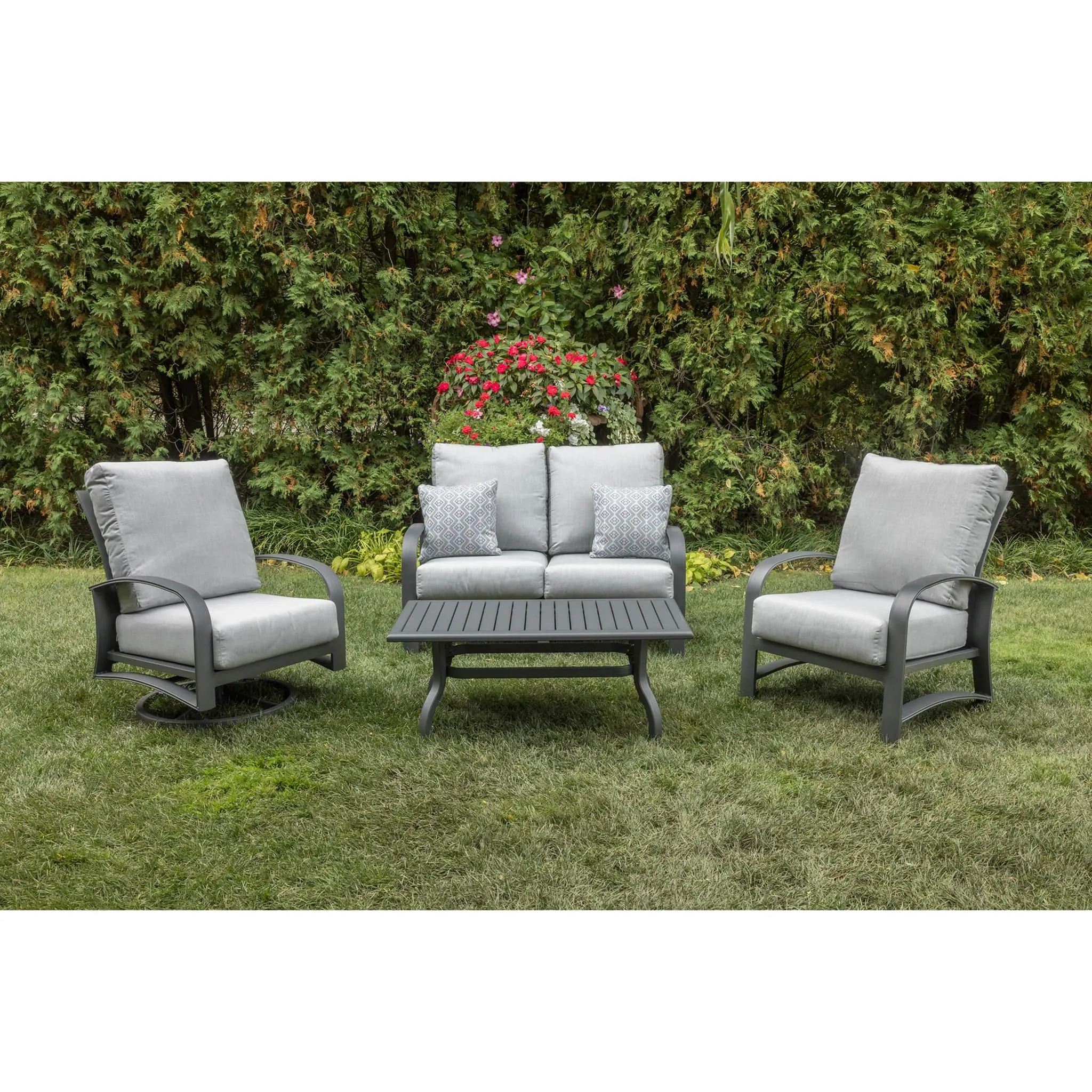 Wakefield 4 Piece Loveseat Group