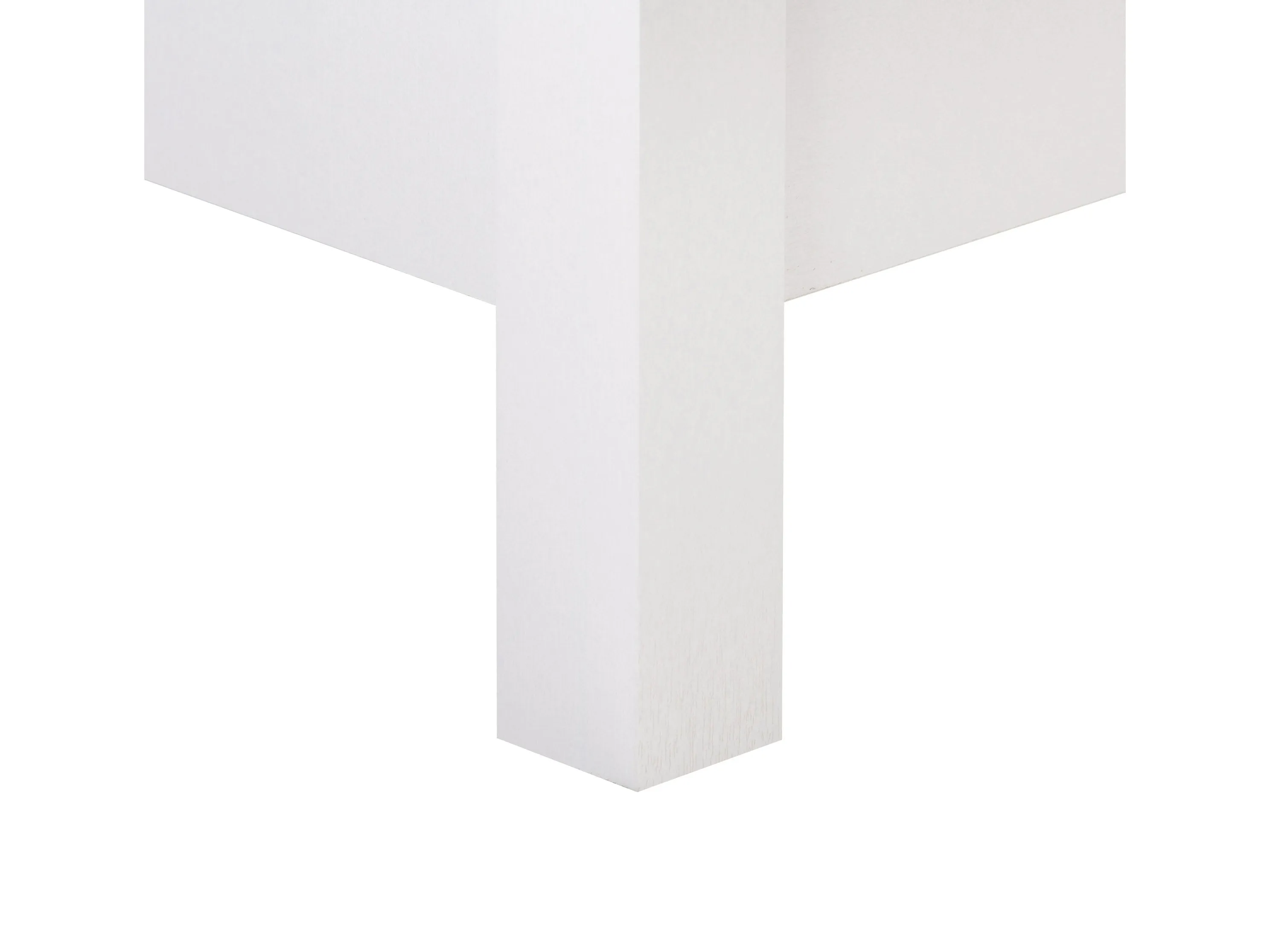 White 2 Drawer Night Stand