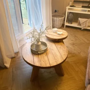 Wooden Round Coffee Tables